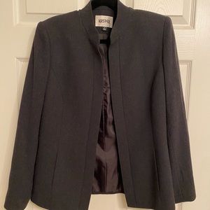 Deep grey suit jacket